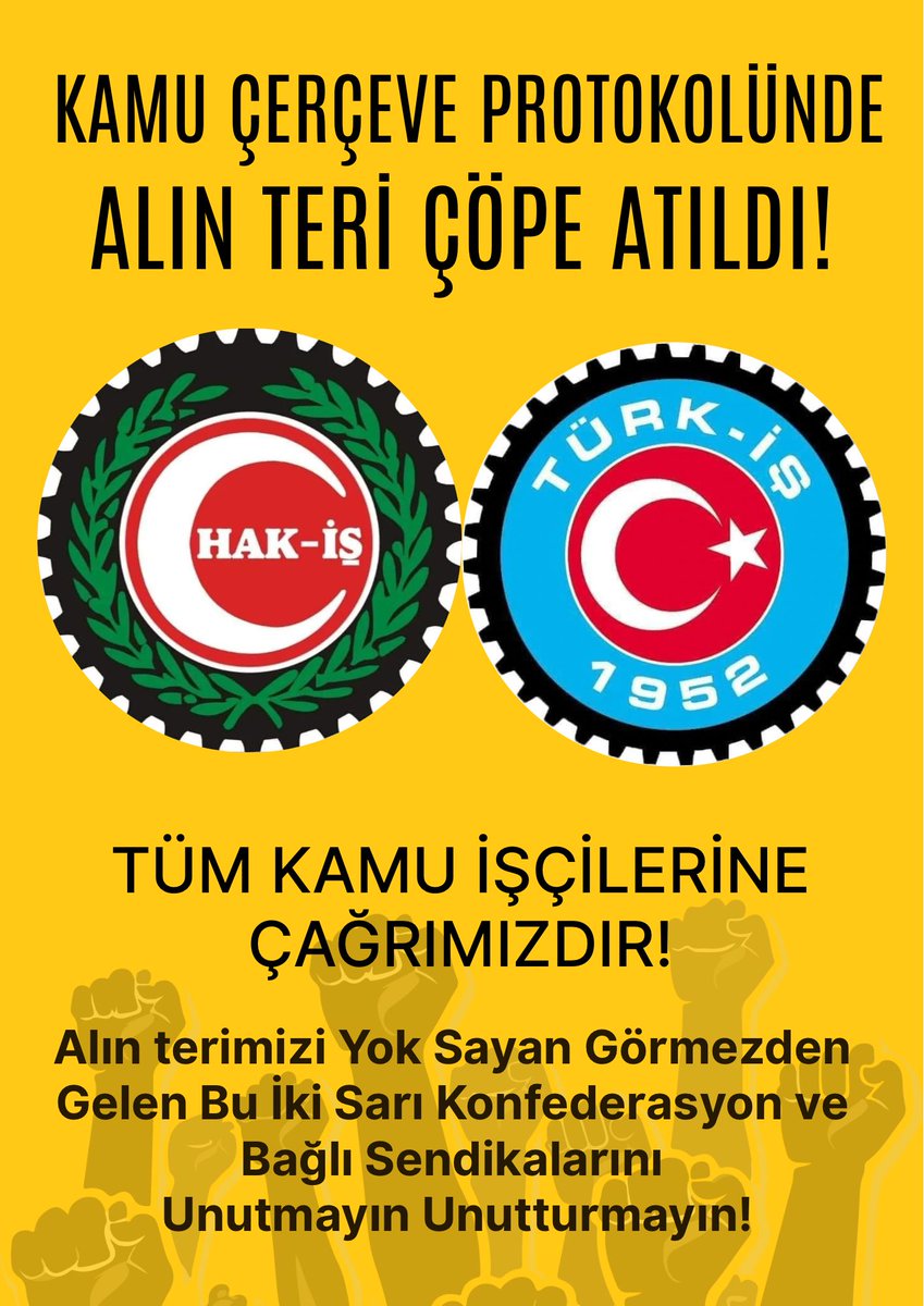 KçpDe İşçiyeİHANET