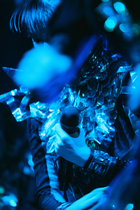 On stage media image