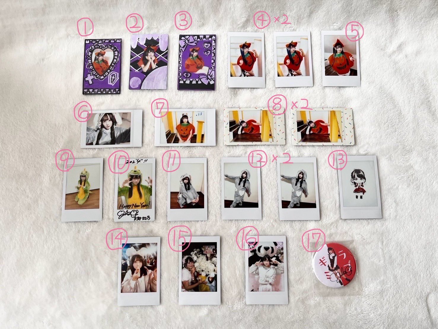 即購入可能⭕️天音みほさん 物販 生誕祭 チェキ グッズセット 120点 ギミラブ！ on X: 