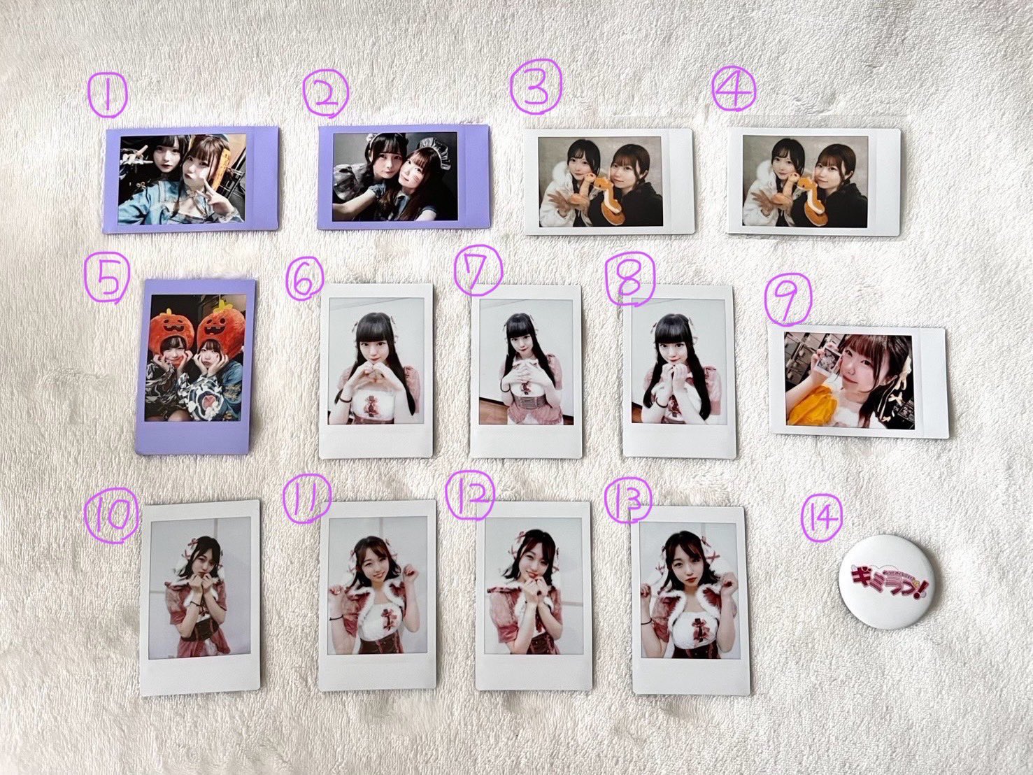 即購入可能⭕️天音みほさん 物販 生誕祭 チェキ グッズセット 120点 ギミラブ！ on X: 