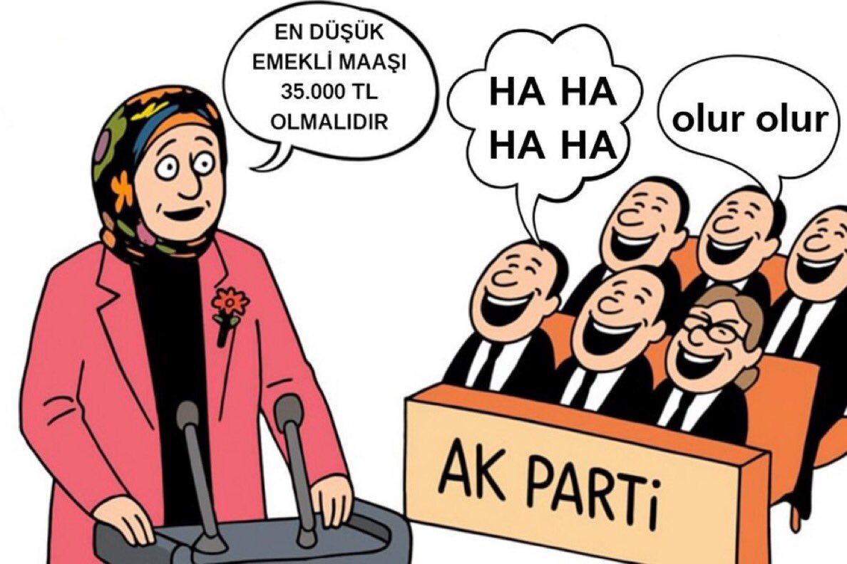 Emekli 14.469 lirayla ay sonunu getiremiyor, siz mecliste kahkahalar atıyorsunuz. 

Bu kahkaha halkın yoksulluğuna, çaresizliğine atılan kahkahadır.

#EmeklininFeryadınıDuymuyorsunuz