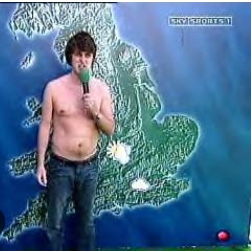 How we used to get the weather forecast on a Saturday morning. 

Great times.

Light drizzle 🌧️