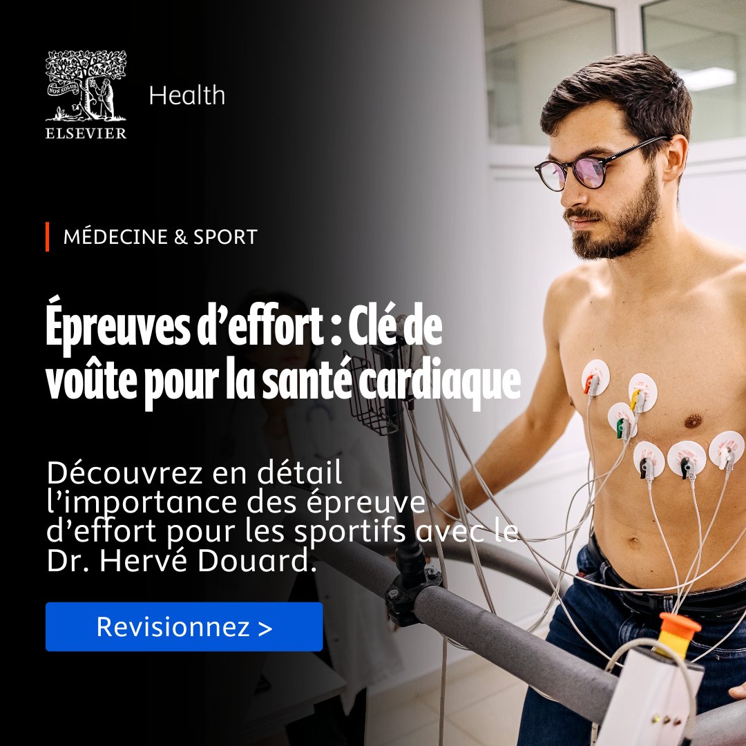 Médecine &amp; Sport | 🤸 Préparation du sportif
L’épreuve d’effort est un examen clé pour dépister de nombreuses pathologies cardiaques.
Dans cette interview, le Dr Douard revient sur son article "Épreuves d’effort" publié dans l’EMC. 
Visionnez &gt; spkl.io/6013ADuyH