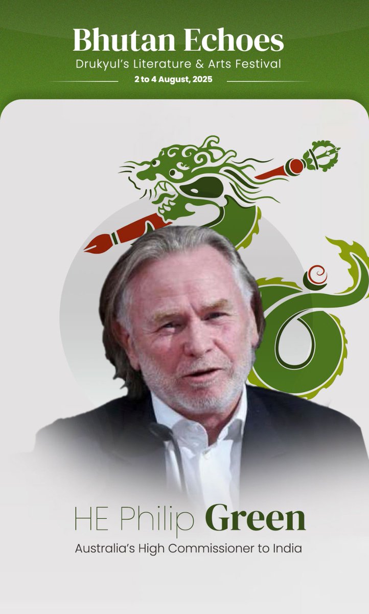 🎉 The wait is over! We are excited to announce some of the distinguished speakers and exciting sessions at #dlaf2025
Mark your calendar for 2-4 August 2025 and join us at the 14th edition of Bhutan Echoes.
#bhutan #art #literature #culture