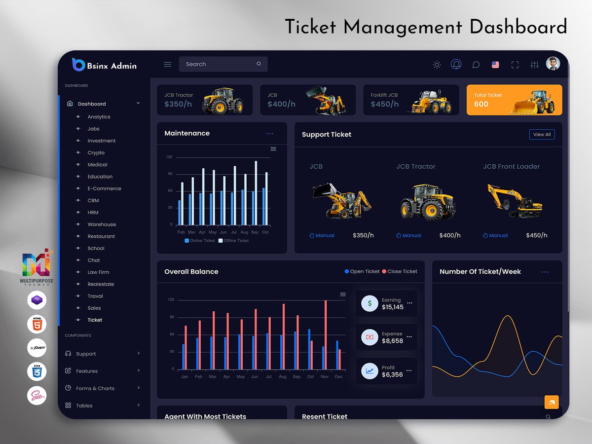 MultiStoreTheme's tweet image. Streamline Customer Support with Ticket Management Dashboard Solution
.
Buy Now: themeforest.net/item/bsinx-ult…
.
#SupportDashboard #TicketingSystem #HelpdeskUI #CRMDashboard #AdminTemplate #Bootstrap5 #TicketManager #SupportTeamTools #CustomerSupportUI #ResponsiveDashboard