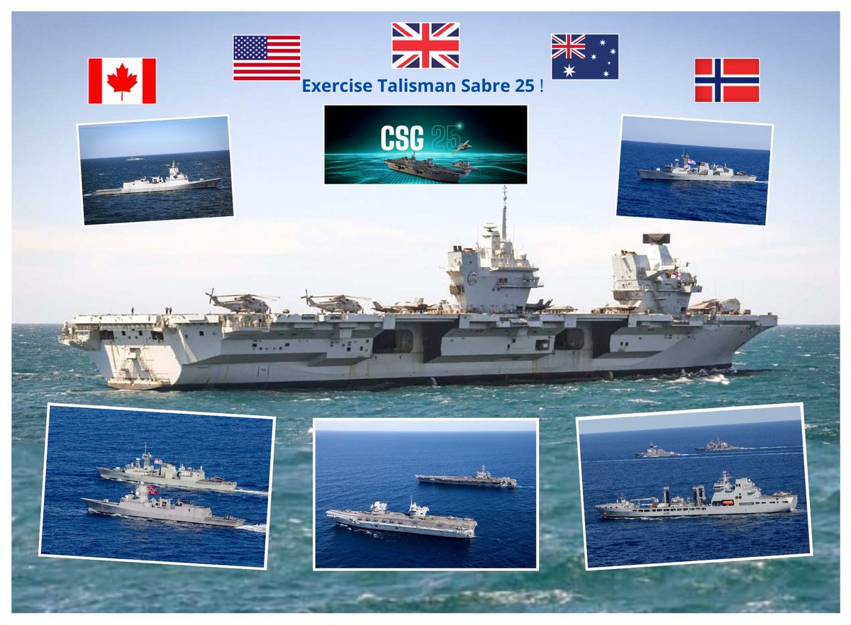 luitelubberts82's tweet image. De UK Carrier Strike Group 25 met HMS Prince of Wales in het midden opereert samen met de USS George Washington Carrier Strike Group in de Timorzee terwijl de grootste militaire oefening ooit in Australië doorgaat.
@COMUKCSG , @RoyalCanNavy ,@RBX_RNoN , @USNavy ,@Australian_Navy