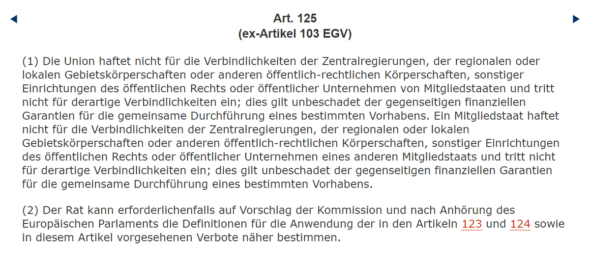 #CatalystEurope: Mit diversen Fonds verteilt die #EU den Zinsvorteil fiskalisch soliderer Mitgliedsländer zunehmend um – und schafft damit adverse Anreize. Ein Katalysator für das Aushöhlen der Verträge (#NoBailout), vorangetrieben von ihrer Hüterin.
zeitung.faz.net/faz/wirtschaft…