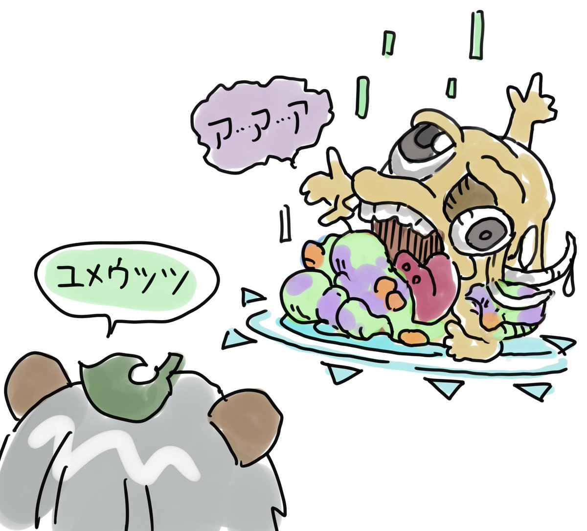 daimaru_busuka's tweet image. #ぽこピーのゆめうつつ 
#ぽこあーと
#オシャレになりたいピーナッツくん