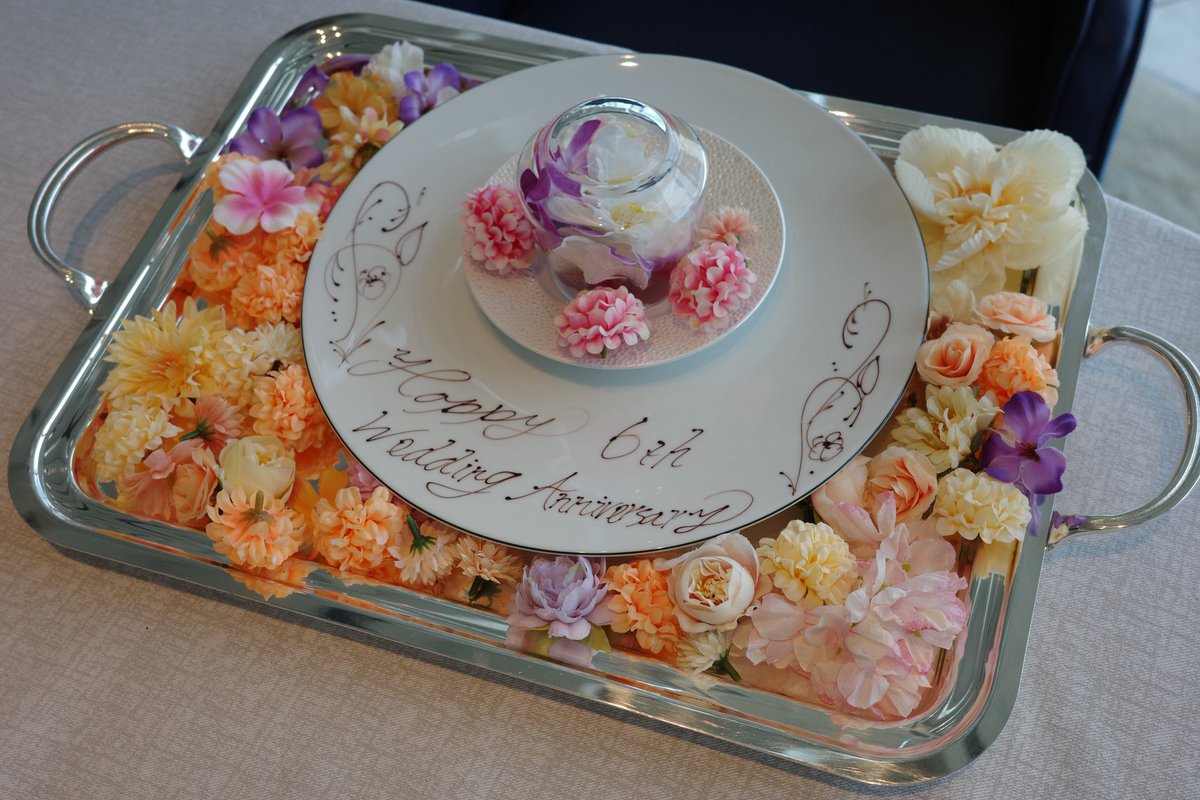 _minori_725's tweet photo. 7月20日は、6回目の結婚記念日💍

少し前にお祝いをしてくれました🎡🩵

家族で過ごす時間が一番幸せ🤍
いつもありがとう💫

#6番6年目の結婚記念日
#赤ちゃん組はお留守番 🧒🏻🧒🏻 https://t.co/FaCfzxSNHH
