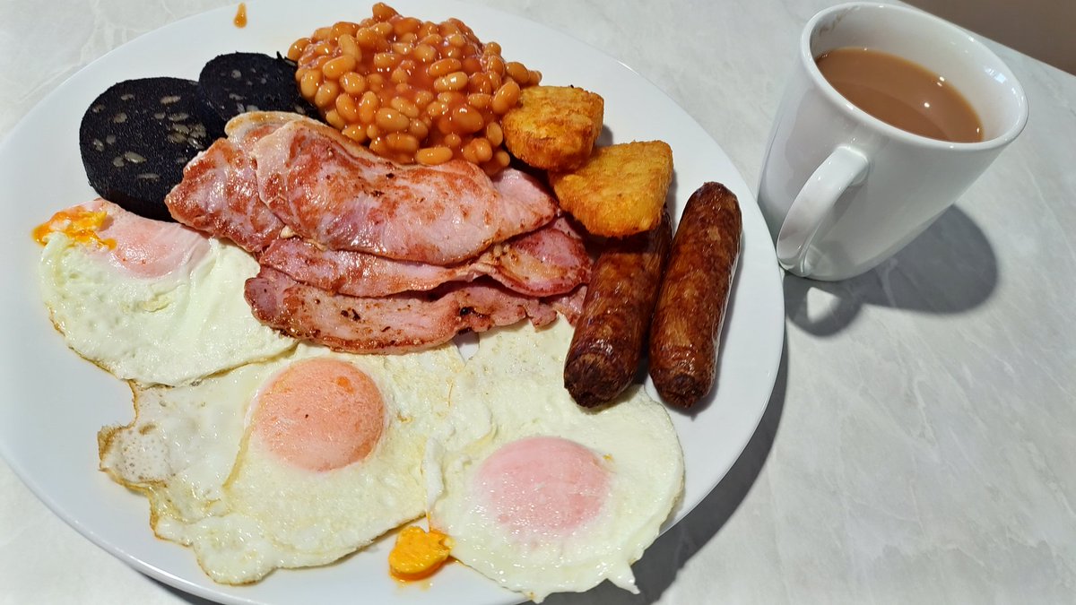 geoffdoesstuff's tweet image. Some days you just need to get the day off to a good start, here's my start..