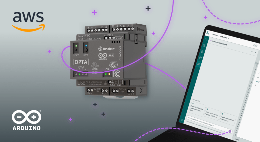 make2explore's tweet photo. Whether you’re modernizing 🏭factory operations or tinkering with your first industrial project, this ⚒️hands-on workshop is your gateway to  building☁️cloud-connected #PLCs that ship data😍

Check out - How to Integrate #Arduino Opta with #AWS #IoT Core  https://t.co/AdPzyB1n9F https://t.co/BnVCcbNgmk