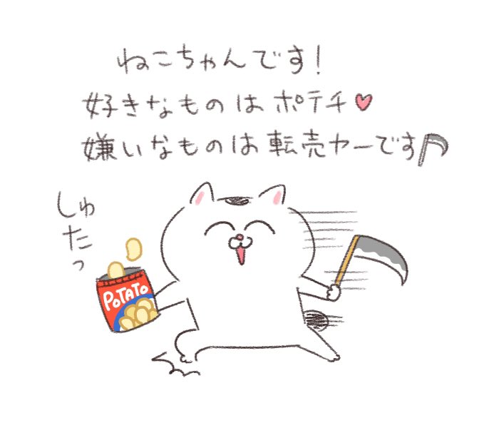 yuko865's tweet image. 自己紹介するねこちゃん