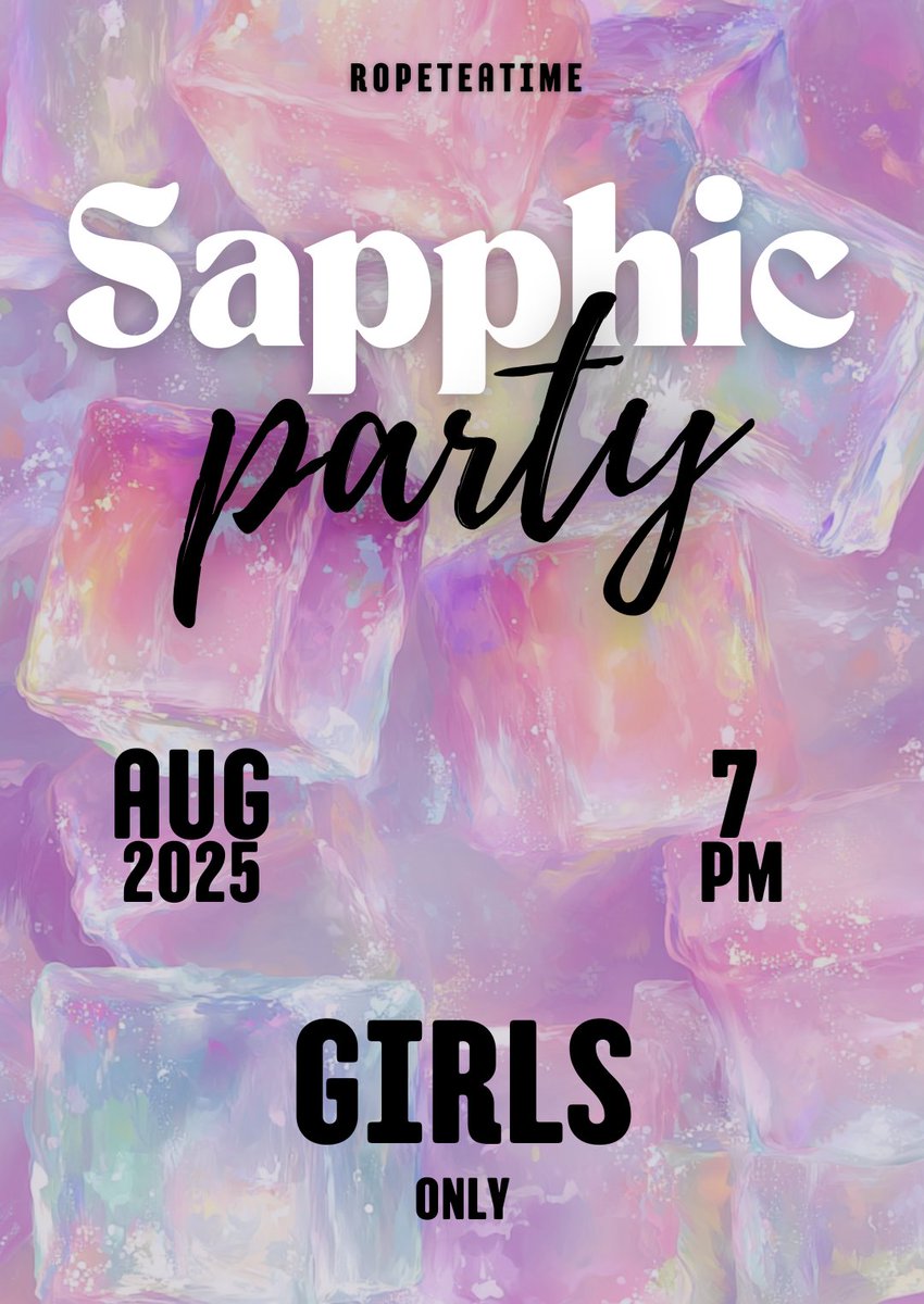 Special event on August! 
For girls only and vetting required. 
Drop me a DM to join!