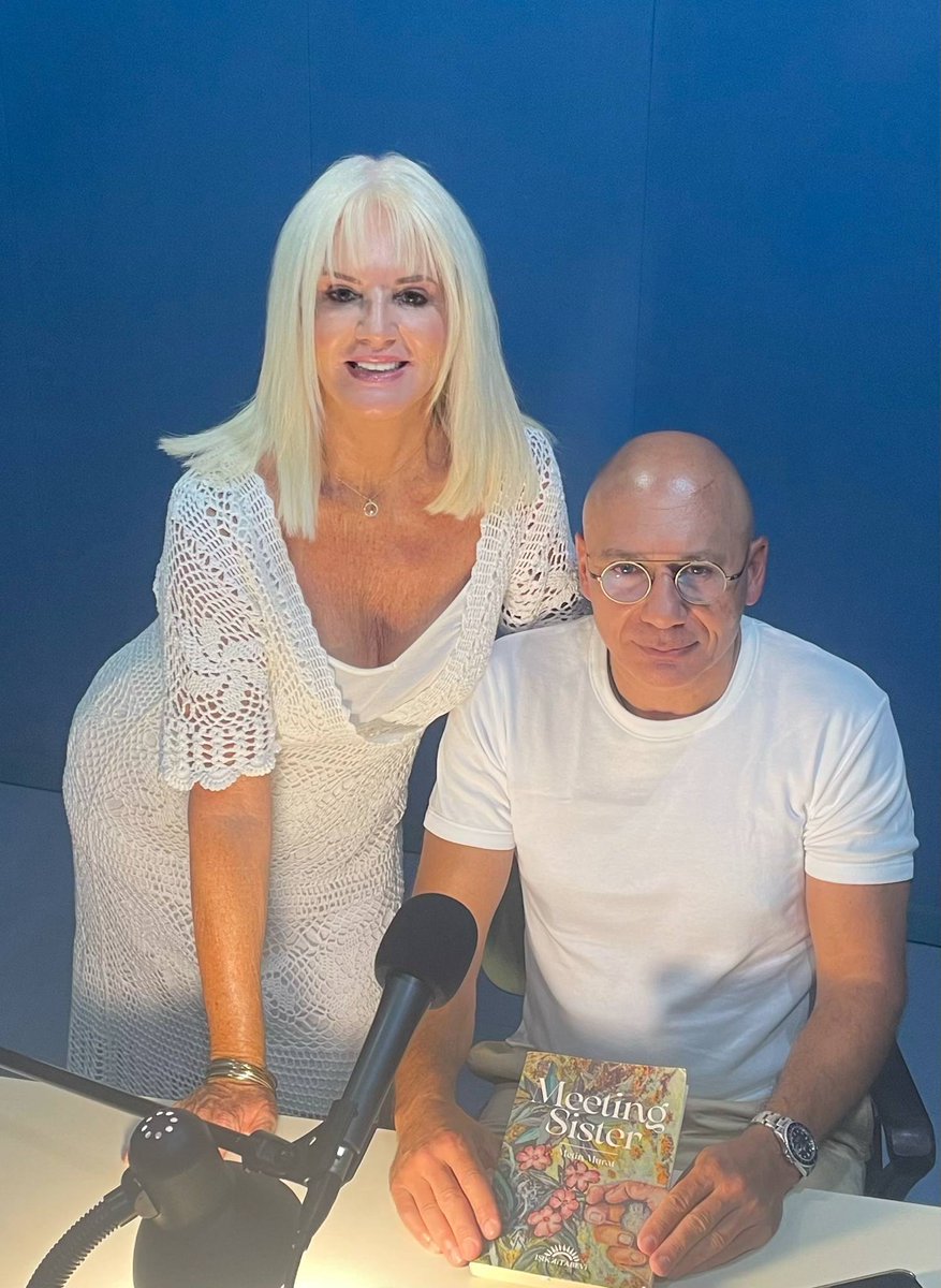 TODAY! I'm a guest on The Main Event, a radio show on Bayrak International hosted by the fabulous Denise Phillips, talking to her about my new book 'Meeting Sister'. I'm on air from 3pm UK / 5pm Cyprus time. You can also hear my interview via this link: sc.brtk.net:8004/;*.mp3