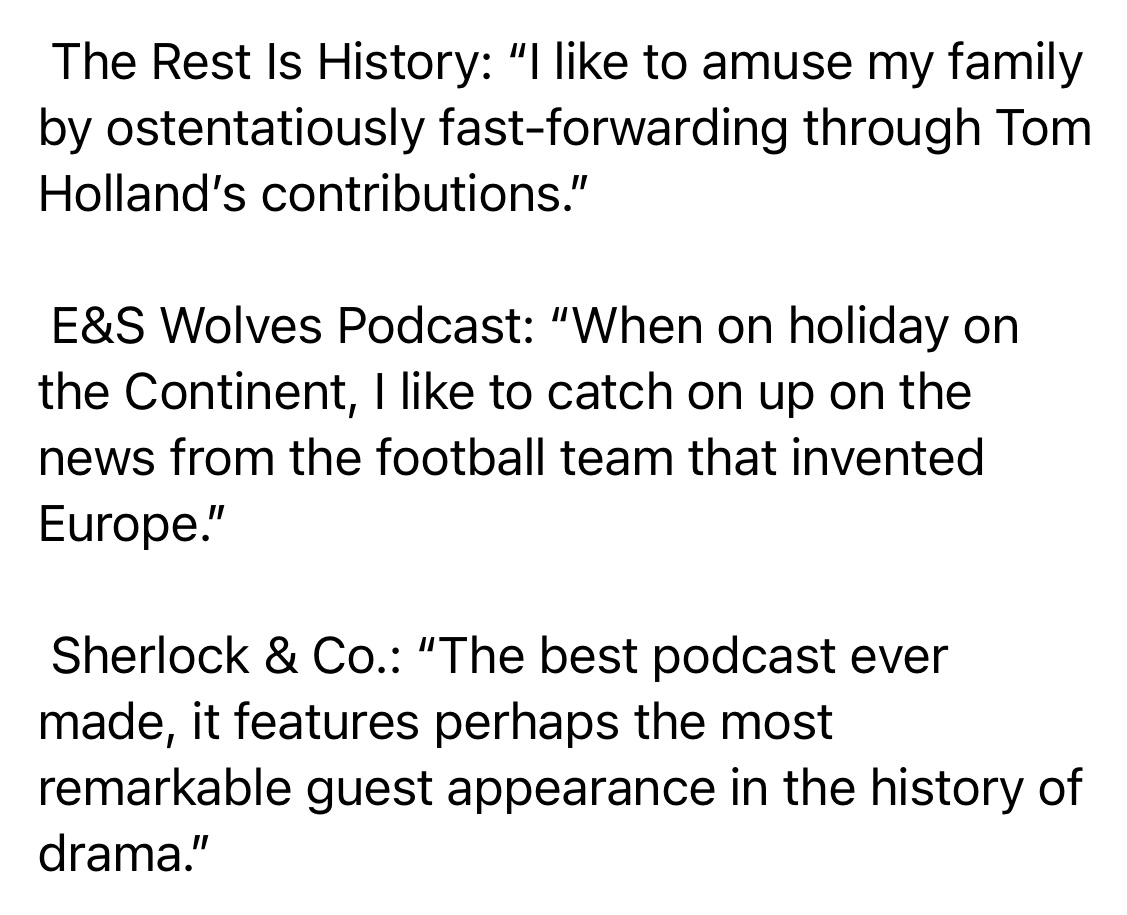 dcsandbrook's tweet image. PUBLIC SERVICE ANNOUNCEMENT:
To mark their 20th anniversary, the people at @ApplePodcasts asked me to recommend three shows for people going on their summer holiday. Here you go. No need to thank me.
learn.applepodcasts.apple/20-podcasts-we…