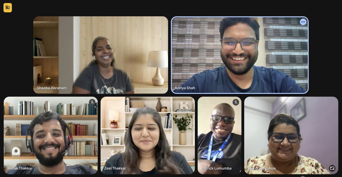 Zeel Thakkar (@zeeltha65342967) on Twitter photo We had our first meeting for <a href="/WordCampAsia/">WordCamp Asia</a> 2026 yesterday, and weβre buzzing with excitement to keep things rolling. π
Operations Team Crew, weβre always here to support all teams.
#WCAsia #OperationsTeam #WordCamp #WordCampAsia We had our first meeting for <a href="/WordCampAsia/">WordCamp Asia</a> 2026 yesterday, and weβre buzzing with excitement to keep things rolling. π
Operations Team Crew, weβre always here to support all teams.
#WCAsia #OperationsTeam #WordCamp #WordCampAsia