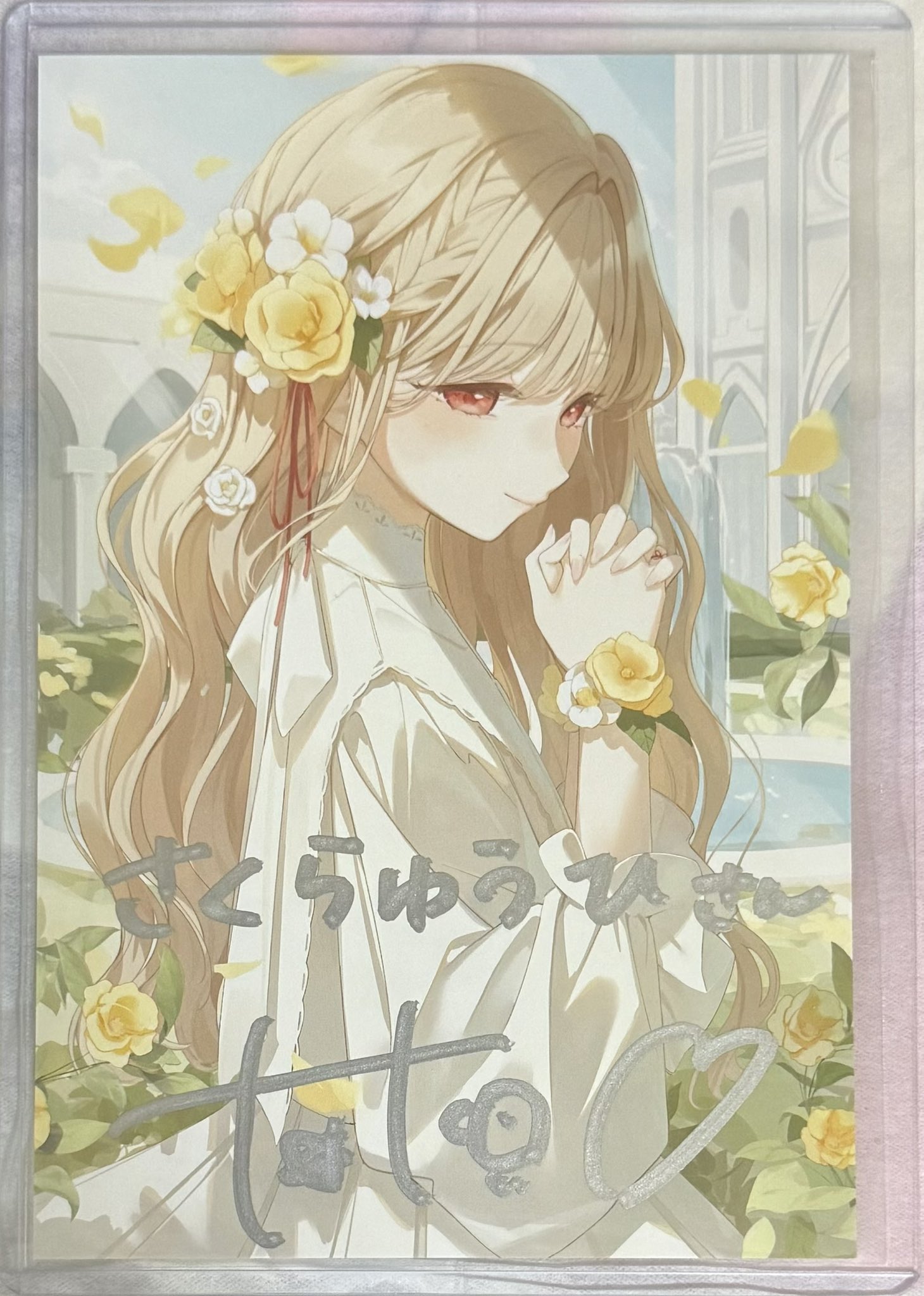 ♡カラフル桜が降る場所で♡シーグラスアート お花見 ひつじさんうさぎさん ♡カラフル桜が降る場所で♡シーグラスアート お花見 ひつじさん
