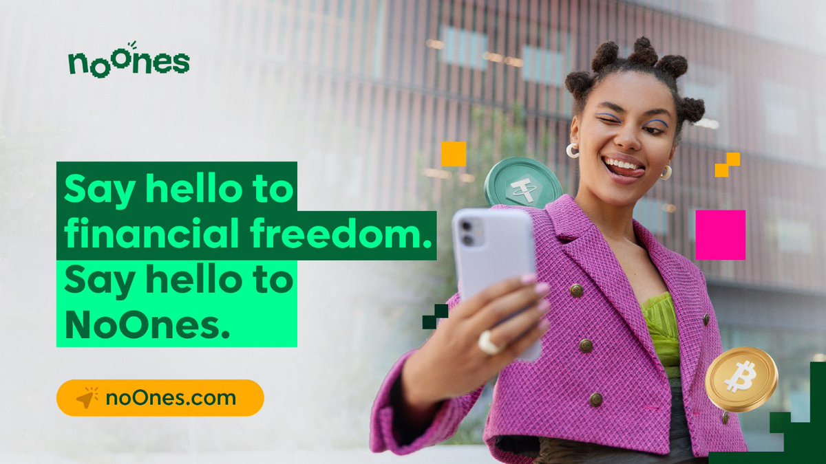 Say goodbye to limits. Say hello to NoOnes. 💚
The future of money is already in your hands. Ready to use it?👇
noones.app/?r=SAmarilyn

#NoOnes #BuiltForNoones #P2PTrading