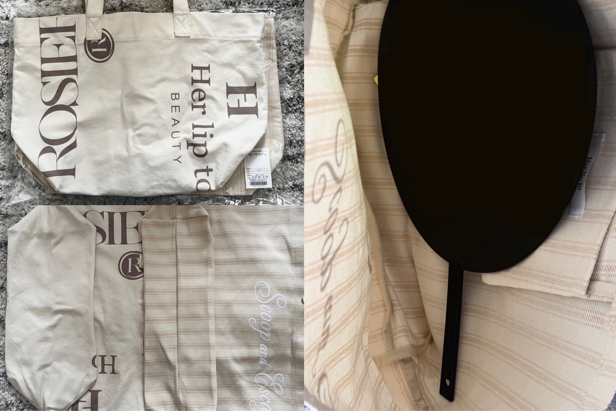 バッグ Herlipto ScoopandEscape largeTote lemon Herlipto Scoop and Escape Large Tote - メルカリ