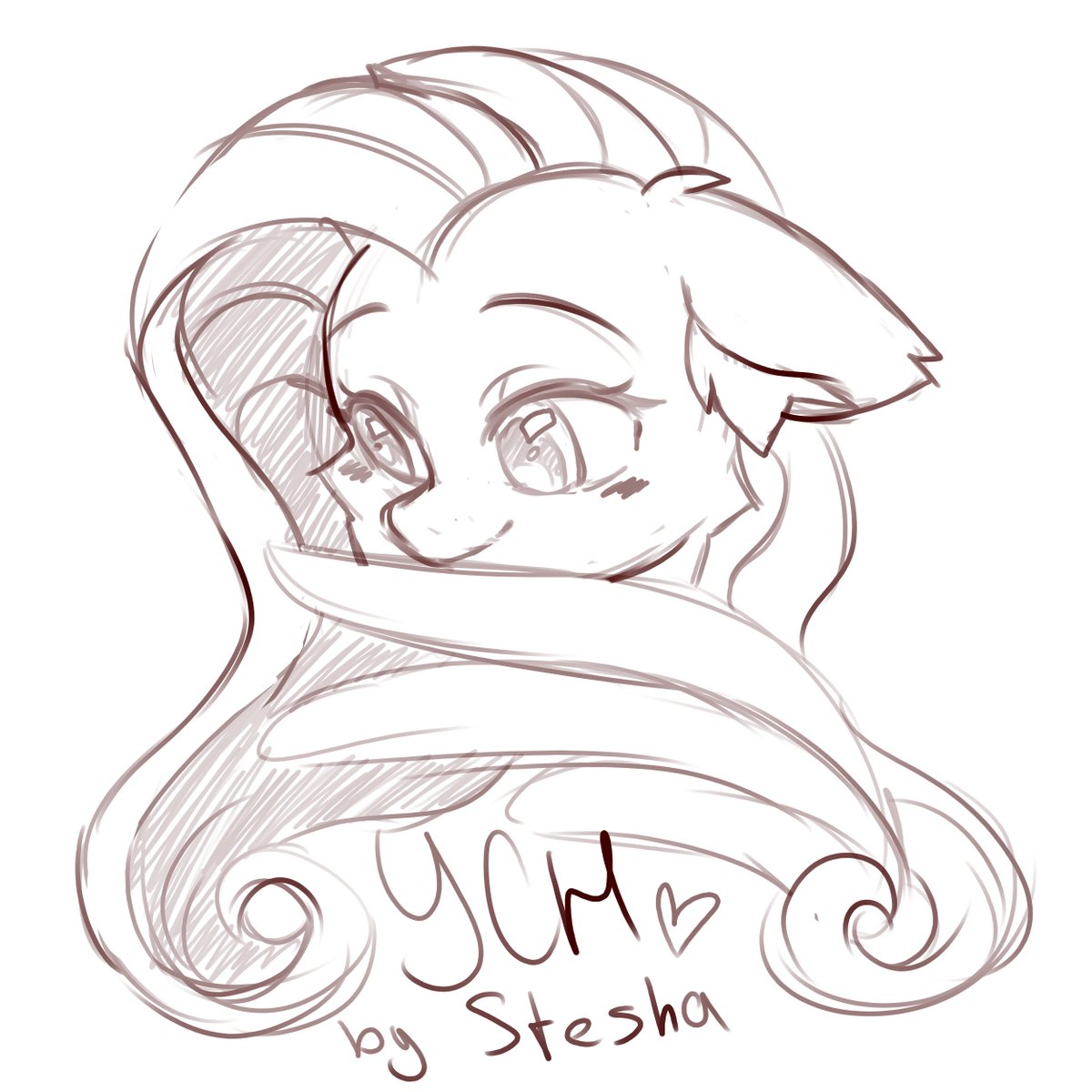 stesha_arts's tweet image. Ych sketch for 10$, Full Shade 20$ only two slots mid