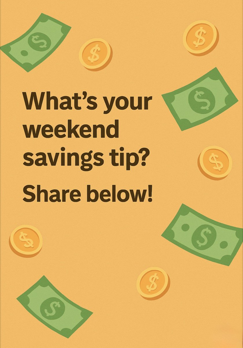 secuwaHQ's tweet photo. 💸 Happy Weekend, #SecuwaSavers! 💰 Kick back and dream big—your savings goals are closer than you think with @secuwaHQ ! 📈 What's your weekend savings tip? Share below! 👇 #SaveSmart #WeekendVibes https://t.co/uxXUTdAlNz