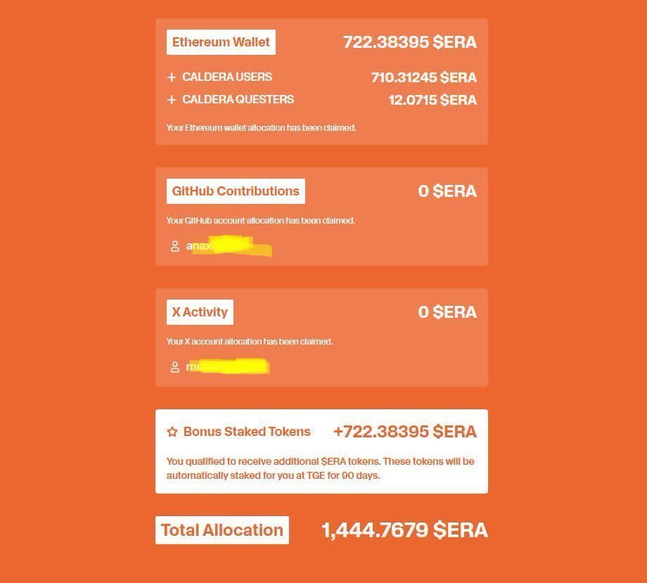 elvethstep's tweet photo. Early infra users are finally being seen.
Caldera’s $ERA drop rewards actual activity — not bots, not grinders.
Gasless. Clean. Fair.
✅ Claim if you qualify: 
https://t.co/NLvSbe4ey2

#Caldera #ERA #TokenDrop #OnchainMerit https://t.co/q0Qo9Iiu53