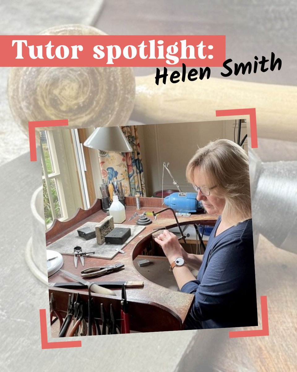 FieldStudiesC's tweet image. Tutor spotlight: Helen Smith 👩🏻🎨
Helen Smith is our tutor who carries out courses focused on jewellery making! She has a variety of courses throughout the rest of this year based at Flatford Mill.
👉🏻 Explore our craft courses with Helen by visiting our website.…
