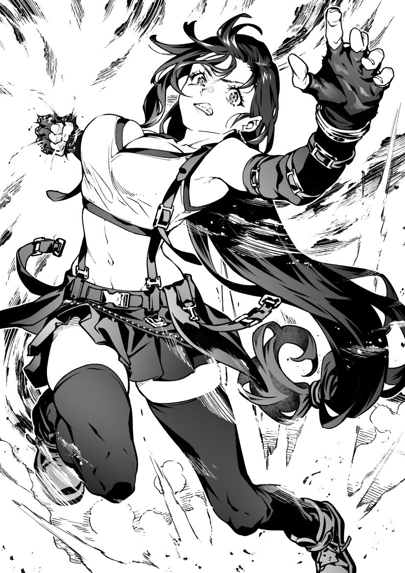 Syunsaeki's tweet image. MTGAでティファがムキムキになる前に除去っても、そのあとエグいぐらいムキったハイドラにワンパンKOされるのやっぱつれぇわ