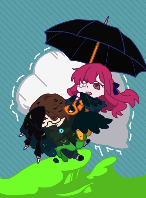 heiertu_'s tweet image. #Limbus_Company 
雨伞当降落伞