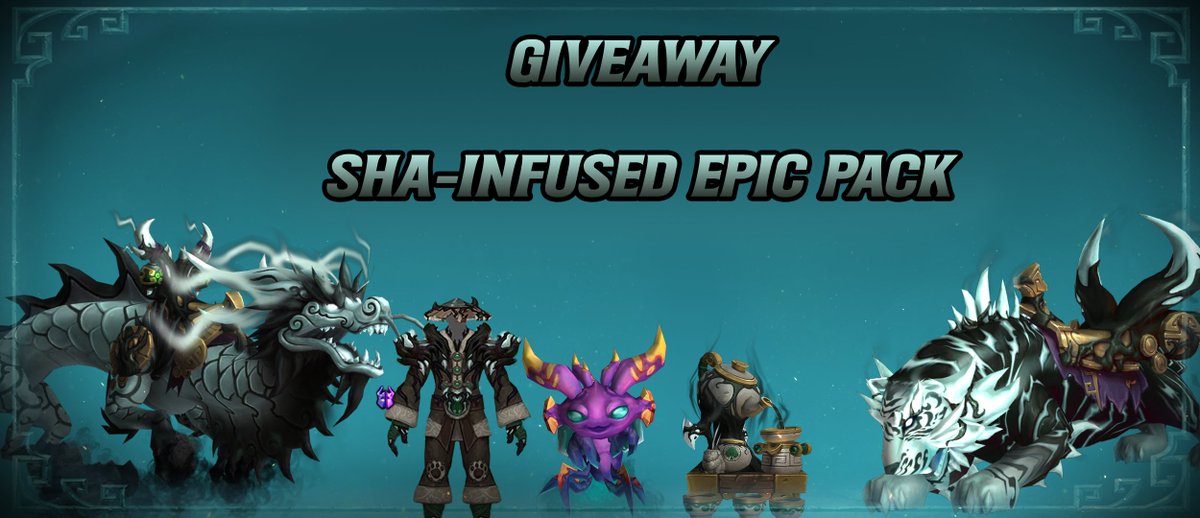 #MoPClassic releases July 21st! To celebrate, we're giving away TWO Sha-Infused Epic Editions - 1 here, and 1 on 🦋!

To enter:
✅Follow
❤️Like
🔁Repost
❓Are you playing Monk or are you playing something different?

🇪🇺EU Only
⏰Winners announced 21/07/25
#WoW_Partner #Giveaway