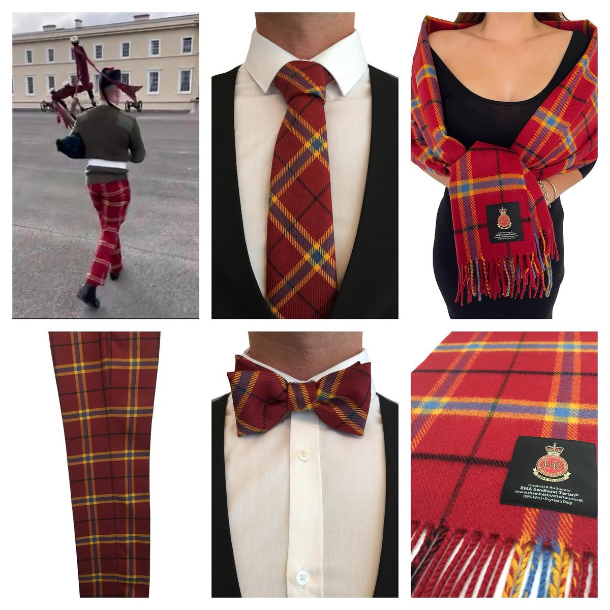 MinistryTartan's tweet image. 🇬🇧Our Royal Military Academy Sandhurst Tartan range is loved & worn by all who are proud of the RMAS! 👏🏻👏🏻👏🏻
🧵”History & bravery woven into everything!”
❤️Celebrate our UK brave with us: theministryoftartan.co.uk
🇬🇧 Armed Forces, Fire & Rescue, Churchill, Suffragettes & more.