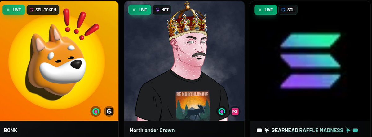 GM CT Peeps🌄

It’s the weekend, but we don’t clock out
We just switch strategies
Less noise. More move💯

🔔 PSA for the real ones:👇

3 raffles are LIVE on the <a href="/MOBCollective_/">Mob Collective</a>  raffle site right now:
👑 <a href="/northlandersnft/">The Northlanders</a>  Grail Crown 
🐶 $BONK <a href="/bonk_inu/">BONK!!!</a> 
🔧 GEARHEAD MADNESS