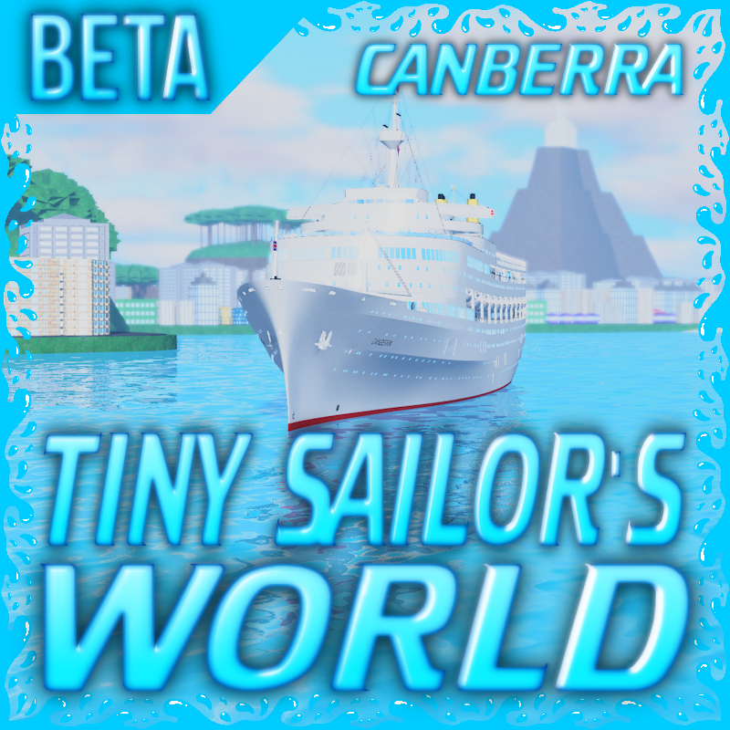 BuilderDevElite's tweet image. -TSW: "SS CANBERRA!" Update V6.4.5 Released! New Ship: "SS CANBERRA"; Bug Fixes &amp;amp; New Game Icon!  #Roblox #RobloxDev #indiedev #gamedevs