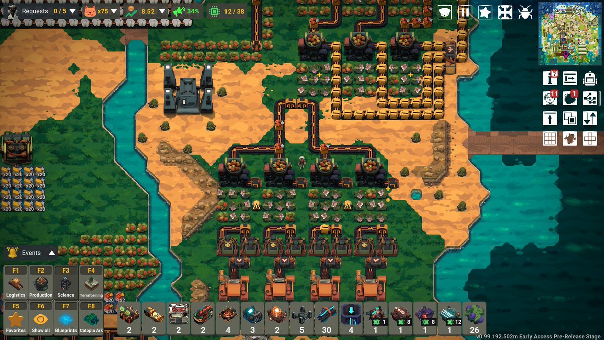 projectznn's tweet photo. #VTuber
本日は土曜日ですが今夜もやります Steamデモ版。
今夜は自動化で工場なゲーム #ラーニングファクトリー
2Dな見た目はアレを想起させますが、どれくらい面白いのか試してみましょう🥴

*2145時*より。
https://t.co/OztGB00Aig

配信情報→ #二束散文
#Twitch配信者
#LearningFactory https://t.co/O8fUcIFz15