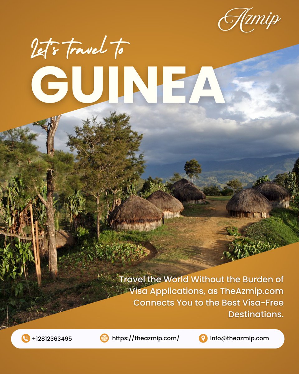 IAzmip's tweet photo. Discover Guinea |West Africa’s Untapped Gem of Culture, Nature, and Heritage
#VisitGuinea #ExploreWestAfrica #GuineaTravelGuide #GuineanCulture #ConakryAdventures #AfricanHeritage #FoutaDjallon #MountNimba #VisaToGuinea #WestAfricaTourism #GuineaVisaInfo #GuineaMusic https://t.co/bVyz4Kq8KL
