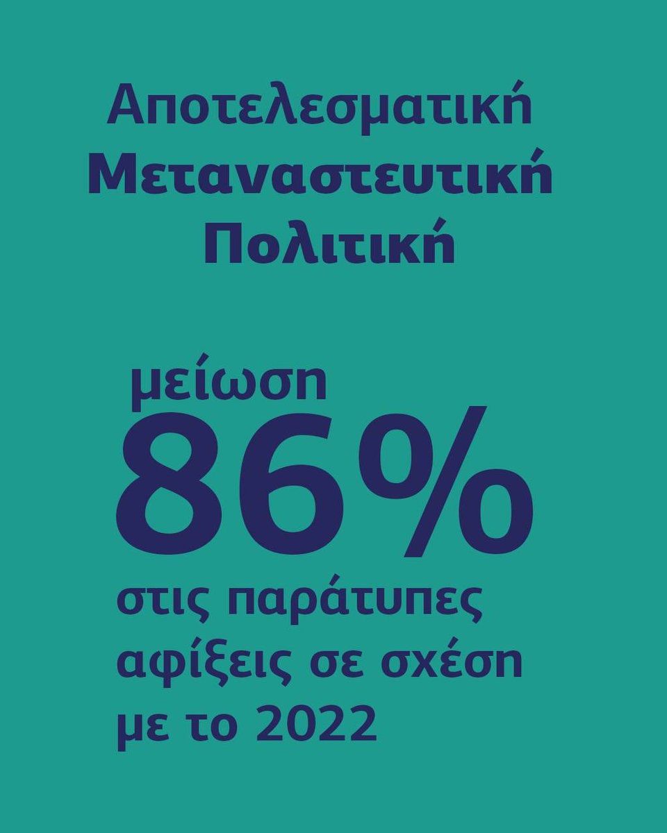 Christodulides's tweet image. Με αποφασιστικότητα και ξεκάθαρο σχεδιασμό, εφαρμόζουμε μια ολιστική μεταναστευτική πολιτική που φέρνει αποτελέσματα.
Τα στοιχεία του πρώτου εξαμήνου του 2025 επιβεβαιώνουν τη μεθοδική δουλειά που γίνεται.
Η Κύπρος αλλάζει, με σχέδιο, συνέπεια και μετρήσιμα αποτελέσματα, 🇨🇾