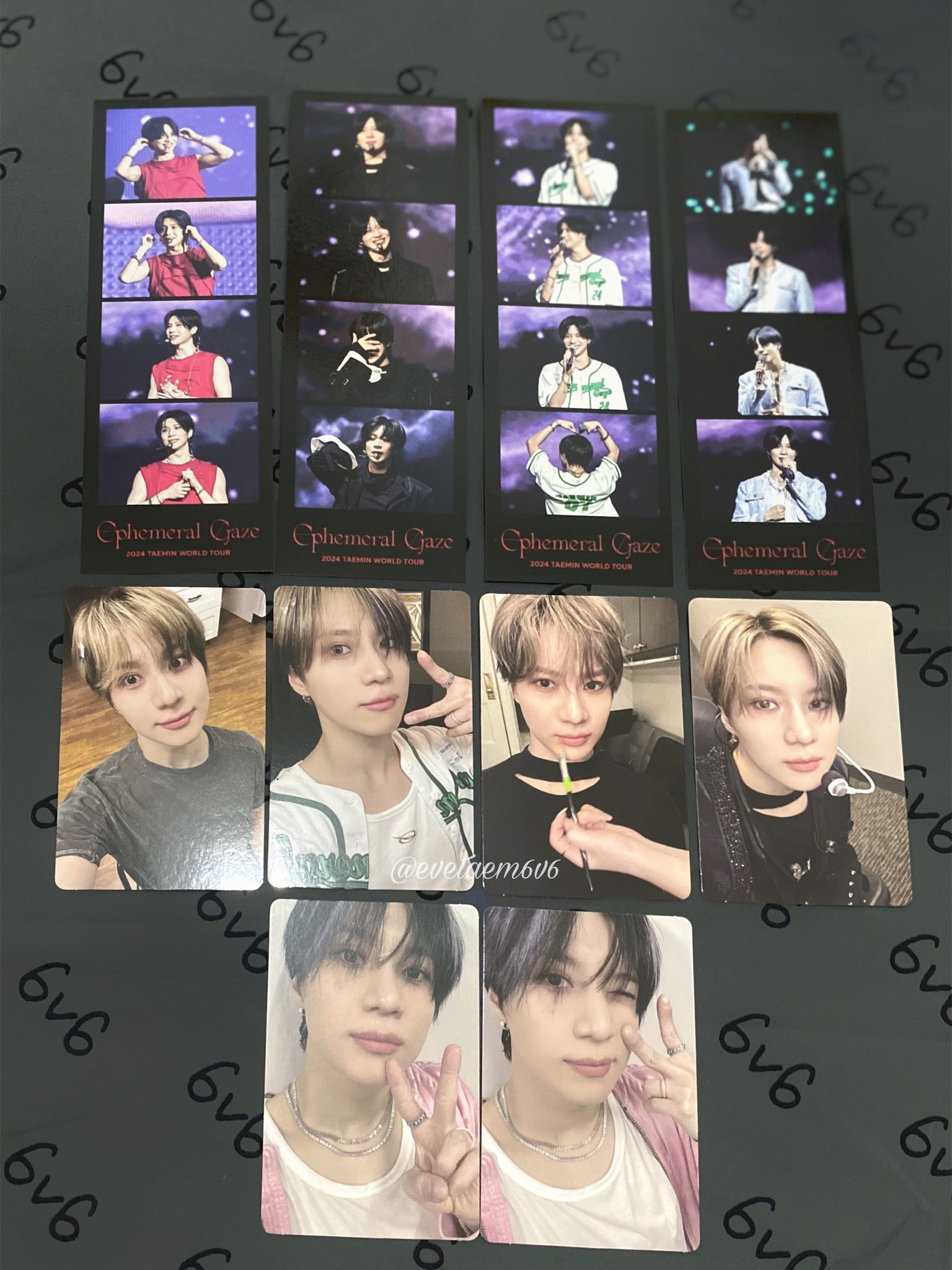TAEMIN テミンWORLD TOUR Ephemeral Gaze サイン TAEMIN テミンWORLD TOUR Ephemeral Gaze サイン