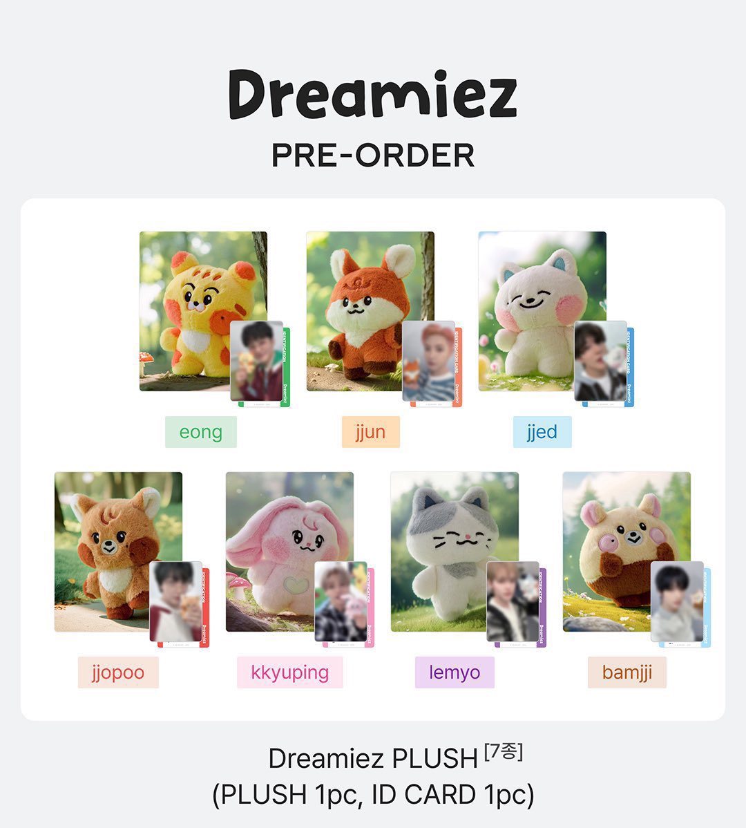[INA🇮🇩] WANT TO SELL / AVAIL TO CLAIM ──˙🍓 ̟ 

★  dreamiez doll set with photocard ─ sealed  ☆ 

price 380K, include pack.
📍cilegon, banten
diusahakan handcarry agar keburu tds4.

tag. wtb wts dreamiez doll eong jjun jjed jjopoo kkyuping lemyo bamji