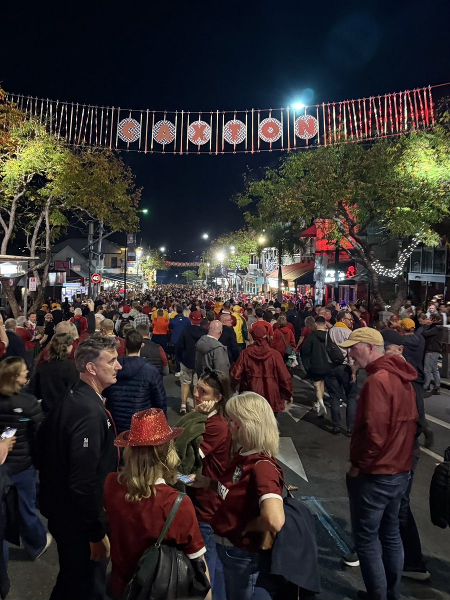 Caxton Street is popping ahead of Australia v Lions first Test
