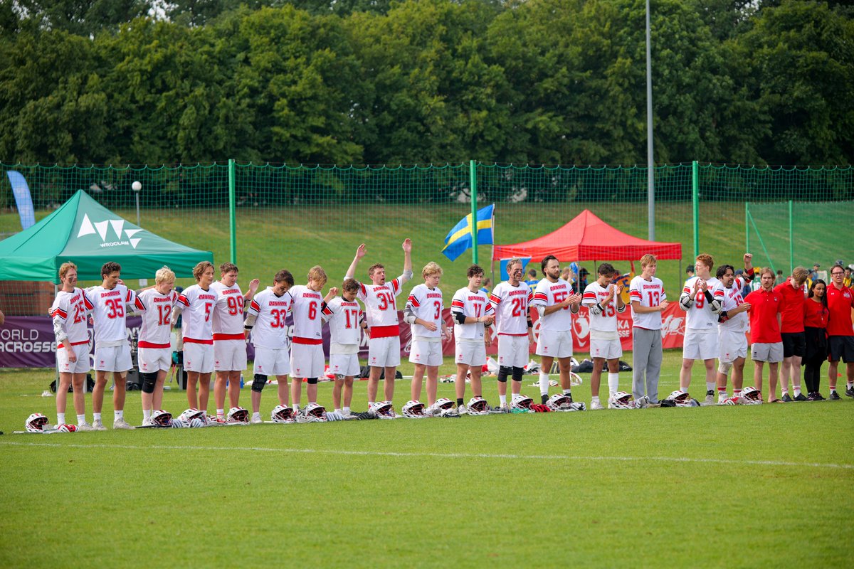 WorldLacrosse's tweet image. Nordic neighbors collide with everything at stake 🇸🇪⚔️🇩🇰
But only one can punch their ticket to the 2027 World Lacrosse DII Men's Championship.
Don't miss the action LIVE from 1pm CET on WL TV and Lax TV 📺🥍
👉 tv.worldlacrosse.sport
#EMLC25 #Lacrosse