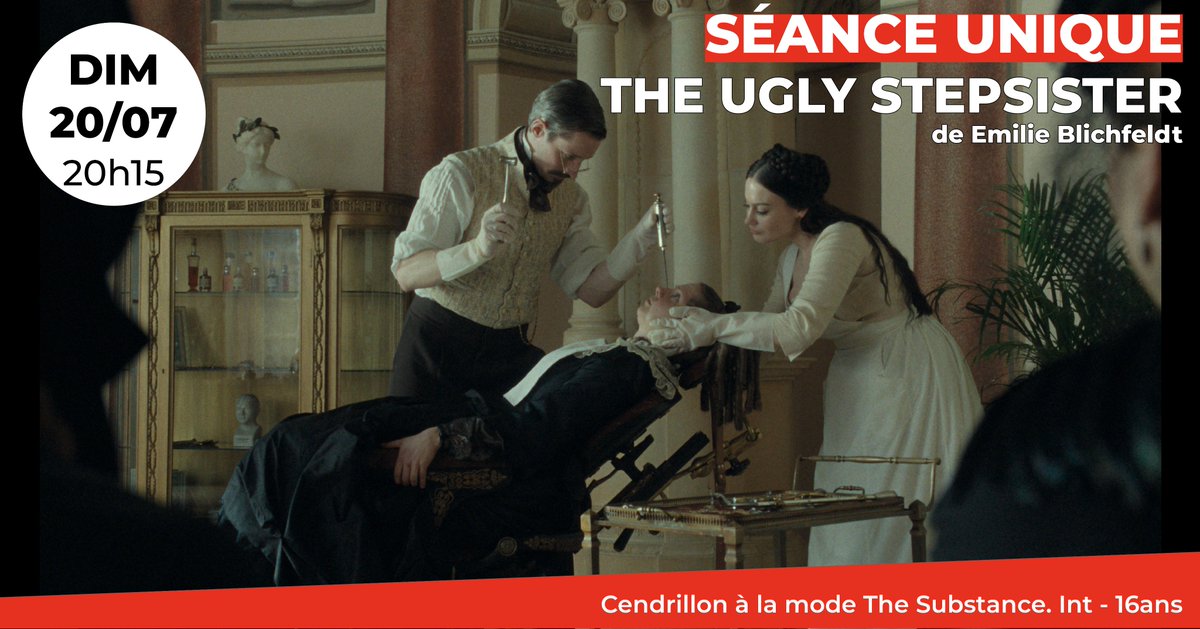 📢Au #CinéArvor une séance unique de "THE UGLY STEPSISTER" | Interdit aux moins de 16 ans
🔸Dans un royaume où la beauté règne en maître, la jeune Elvira doit faire face à une redoutable concurrence...
👋Le mythe de Cendrillon à la mode The Substance. 
#Rennes #DAR <a href="/ESC_Films_/">ESC Films</a>