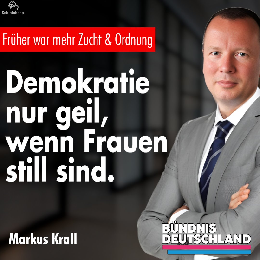 Markus Krall fordert ernsthaft Debatte über Frauenwahlrecht – weil die Linke zu viele Frauen hat  

Frankfurt am Wahn – Nach einem Tweet des rechtslibertären Finanzexperten Markus Krall, in dem er forderte, das Frauenwahlrecht „noch einmal zu diskutieren“, ist die Debatte über