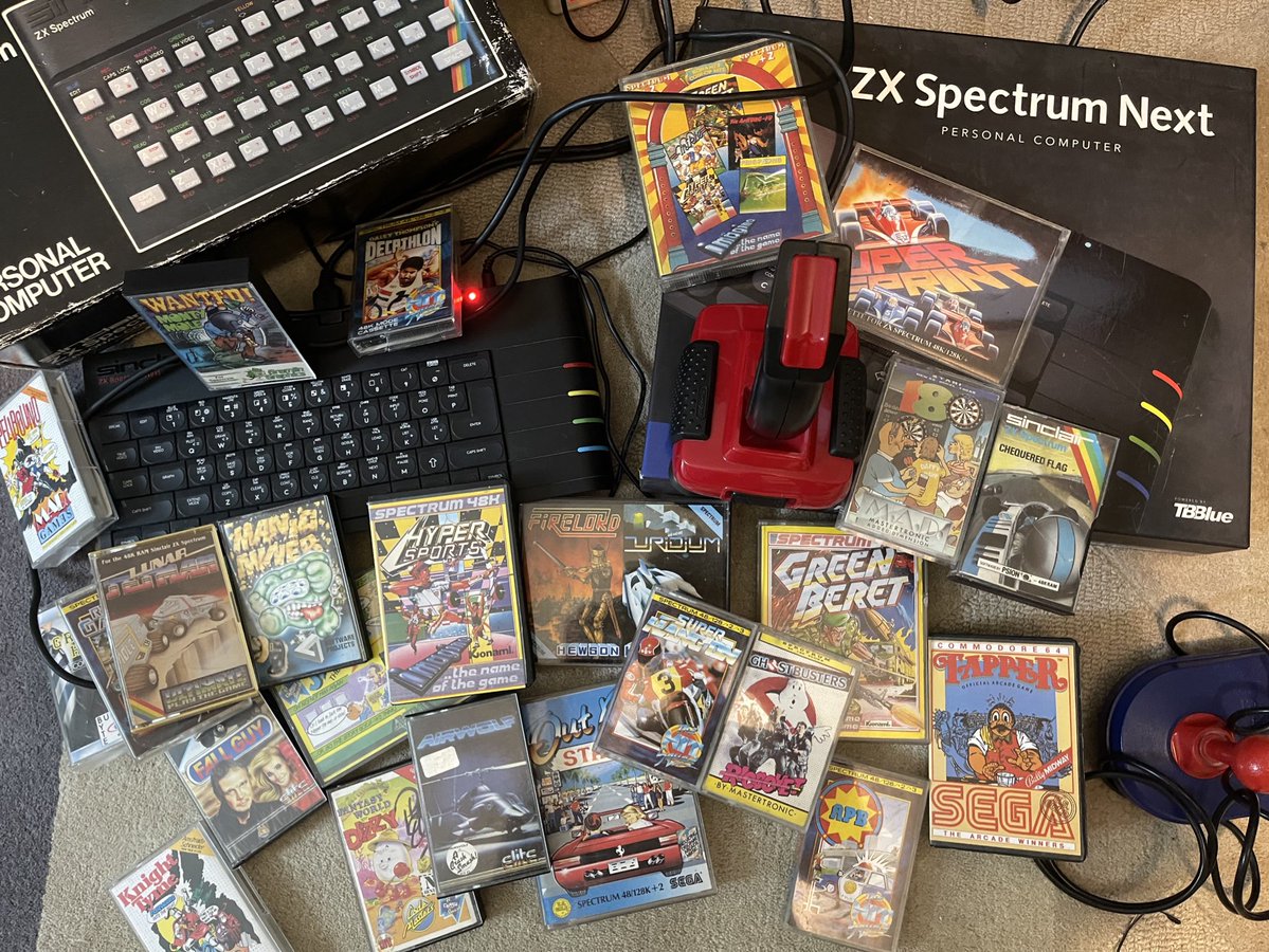 Will be streaming live across all my channels live today at different times

In celebration of the Sinclair ZX Spectrum Next 3 launch today: kickstarter.com/projects/spect…

X will be 10:30am UK time 

What games shall I play? 🤔