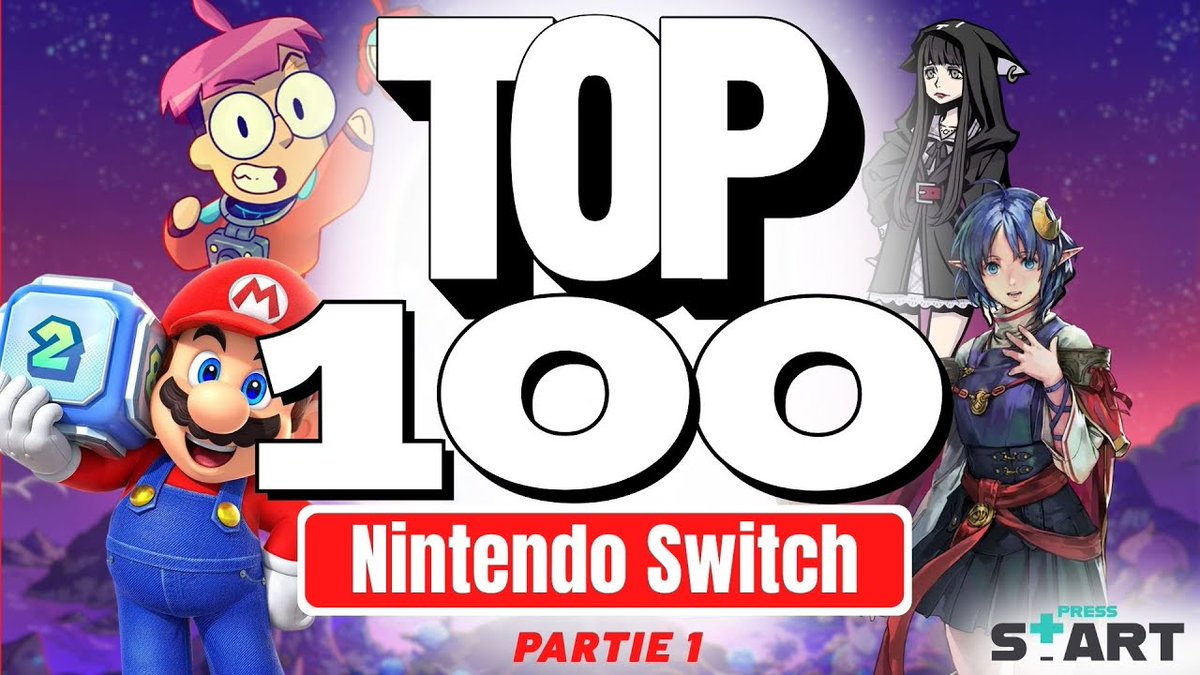 SulivenGAMING's tweet image. ✨ Nouvelle série de vidéos : le GROS TOP 100 pour clôturer la vie de la Switch ✨
▶️ youtu.be/esP5JOH7xWs
(Partie 1 : 100-81)
Avec @JahStobbart et Toon on a construit ensemble ce classement pour parler une dernière (?) fois de ces hits qui nous ont fait vibrer depuis 2017 💖
