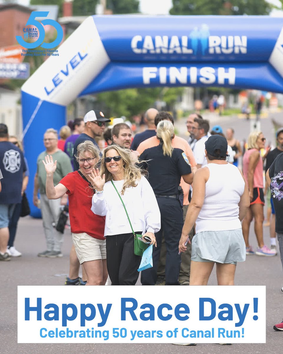RACE DAY IS HERE! Let's make it a safe and amazing Canal Run! Today's schedule:

🎽 6-8:45 a.m. - Bib Pick-Up - Bib pickup at the Church of the Resurrection
🚌 6-8:45 a.m. - Shuttle Service to Race Starts (race course closed to traffic, all partic... coppershores.cc/44RoZfi