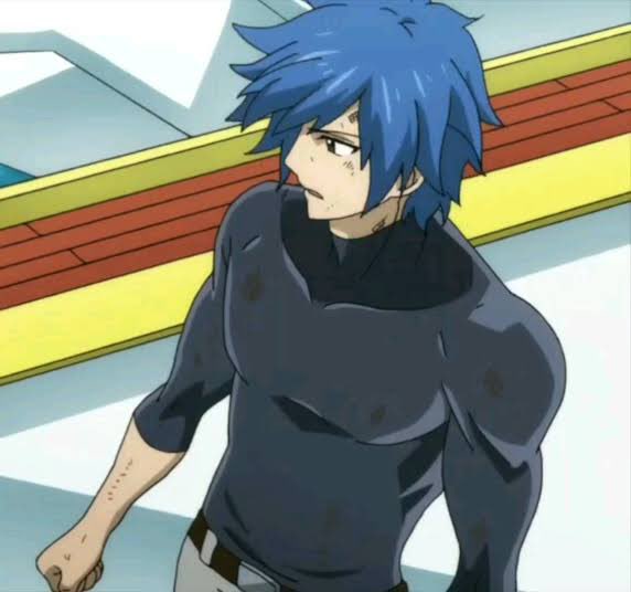 Respectfully- gimme skin tight shirts on Jellal more pls 🙏💙