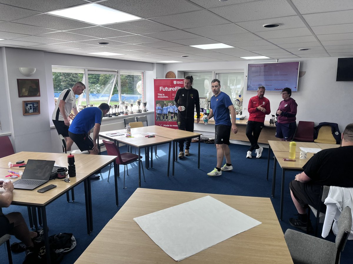 IsleofManFA's tweet image. The Early Adapters 3v3 CPD event is happening now at the bowl.
Delivered by the Vicky Fisher & Ben Qualtrough of the English FA .
#engaging #conversation #3v3