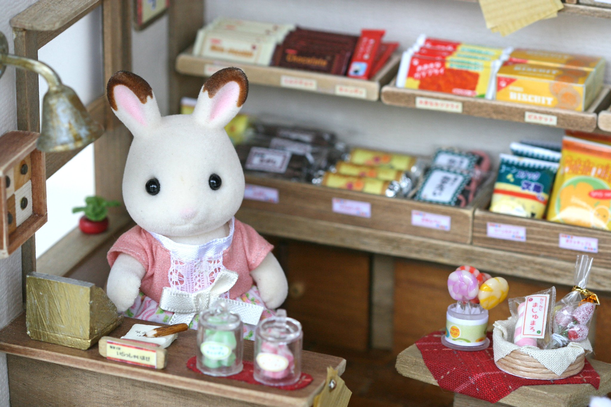 ミニチュア★リーメントに★駄菓子屋★完成品★ドールハウス★シルバニアに ちまりや on X: 