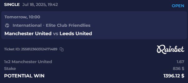 If Manchester United win tonight, I’m giving out $50 to one person who correctly predicts the first goal scorer 👇

Drop your predictions below!
