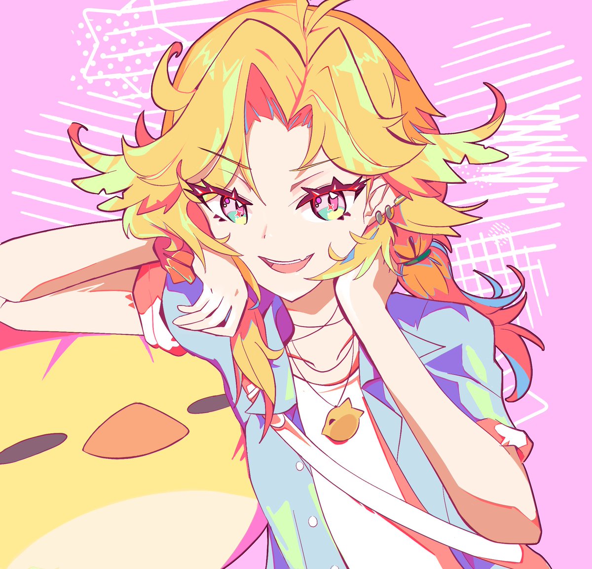 Smol_DrawingBun's tweet image. color theory going out the window, but we're getting there